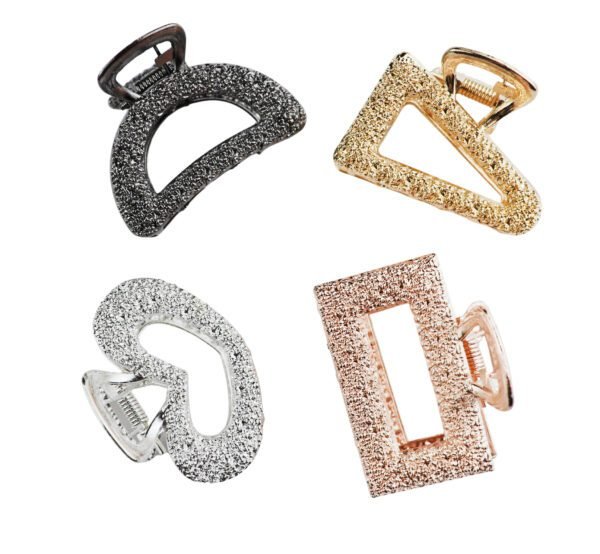 5 Pieces Metal Hair Claw Clips